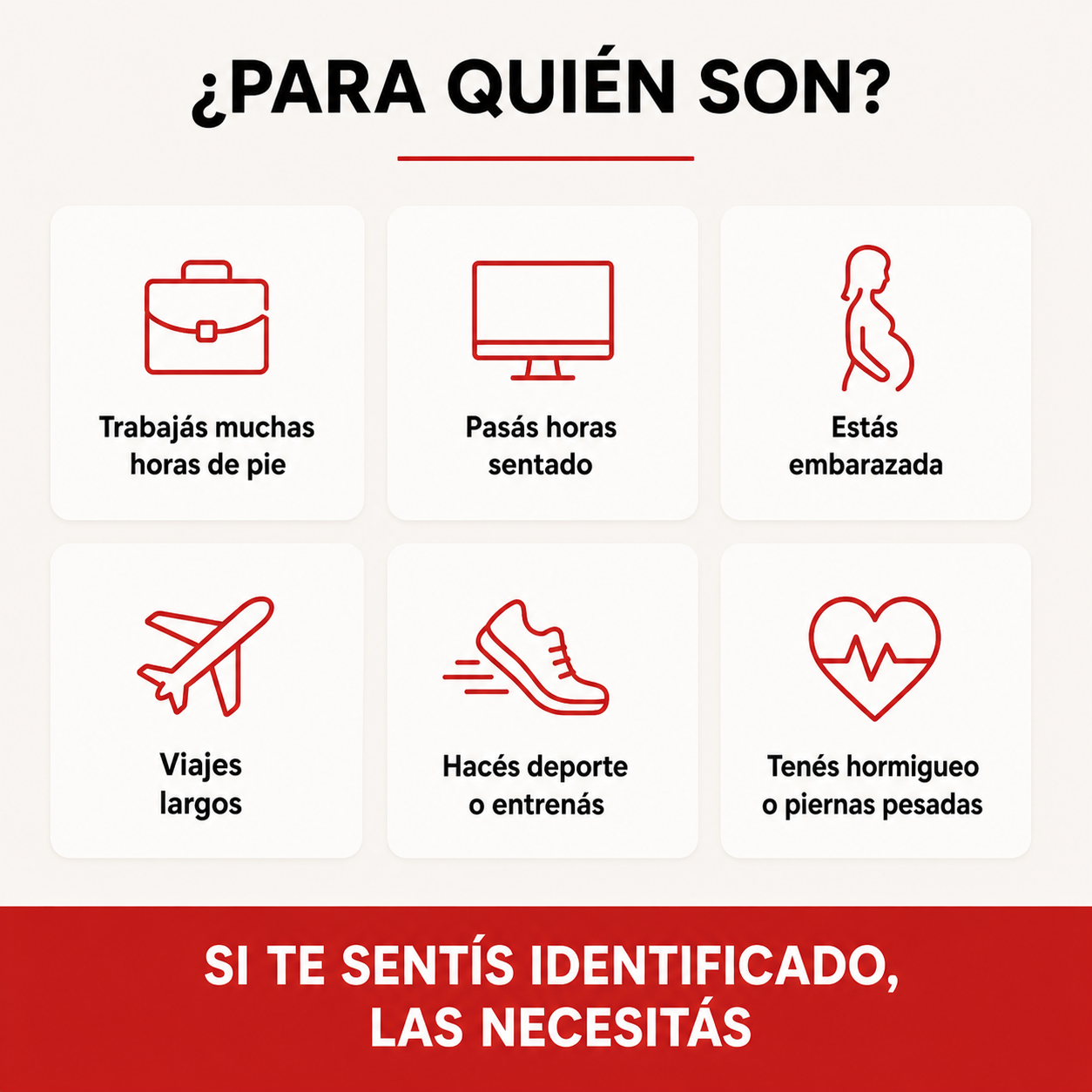 Medias de Compresión Graduada — Alivio para Piernas Cansadas y Mejor Circulación