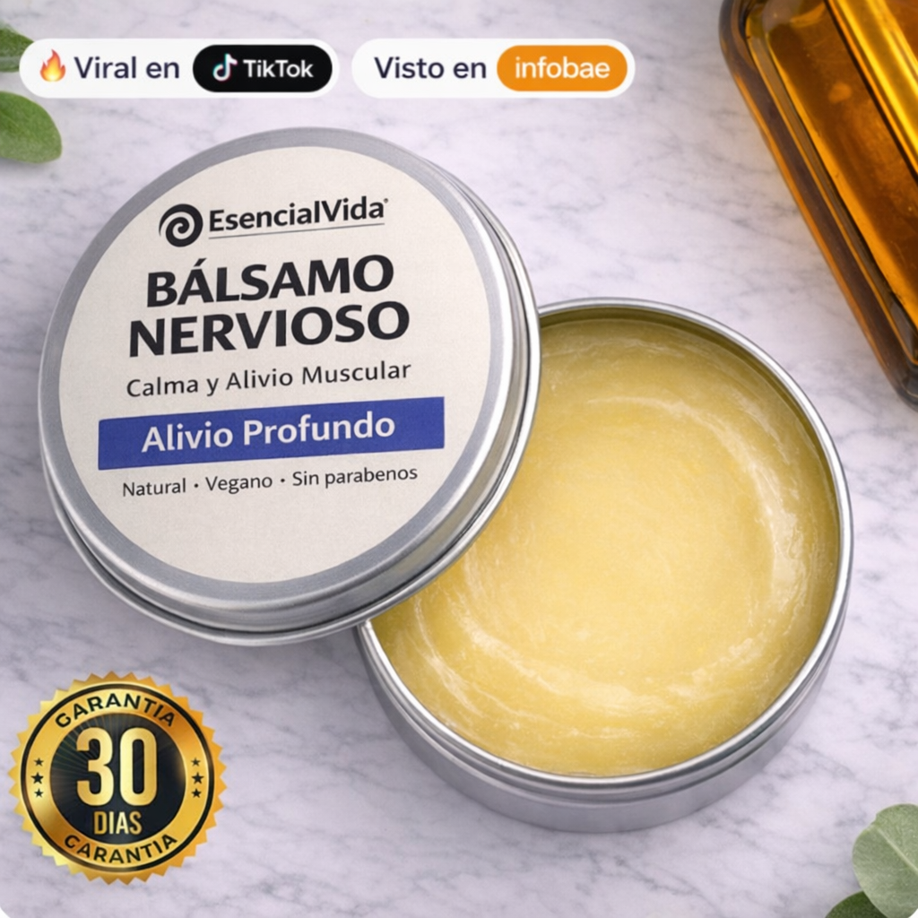 BALSAMO NERVIOSO - Alivio externo para potenciar tu recuperación