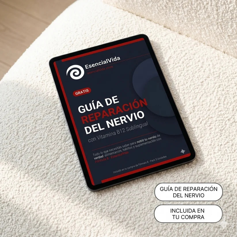 Fórmula B — Complejo B12 · B6 · B1 Sublingual para Hormigueo, Nervios y Energí