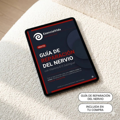 Fórmula B — Complejo B12 · B6 · B1 Sublingual para Hormigueo, Nervios y Energí