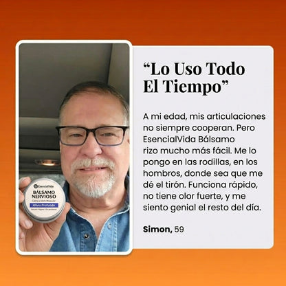 BALSAMO NERVIOSO - Alivio externo para potenciar tu recuperación